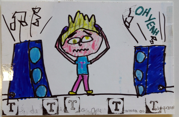 T is for TiTo that Trembled his eardrums