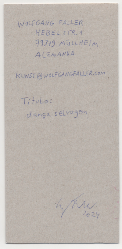 dança selvagem; Aus dem Bild springen
