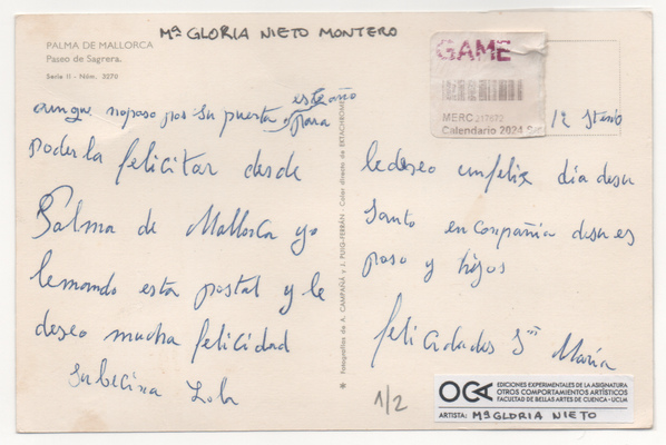 Oguje; Jugar com fuego
